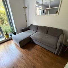 M&S Corner Sofa Bed 3-seater (Left-hand) ash grey