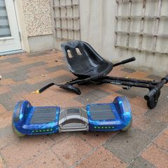 hoverboard and seat