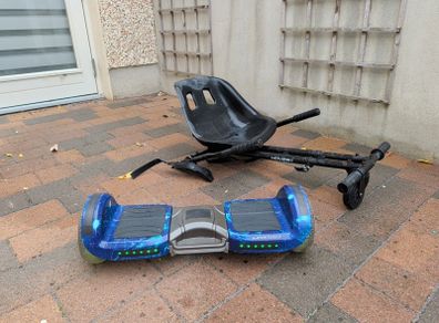 hoverboard and seat