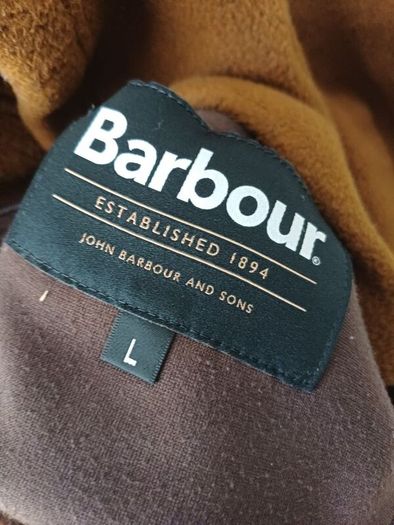 Barbour mens L fleece