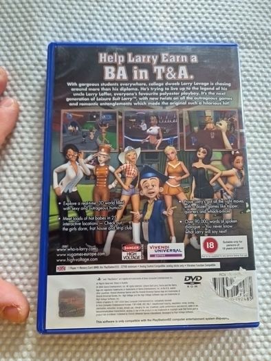 Leisure Suit Larry Magna Cum Laude UNCUT Edition PlayStation2 Ps2 Games Original