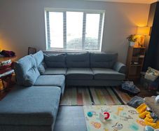L shaped couch