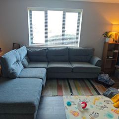 L shaped couch