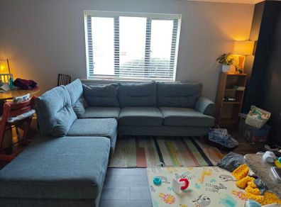 L shaped couch