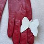Lambskin leather ladies gloves Image 2