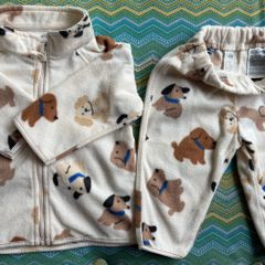 H&M baby 2 piece set fleece