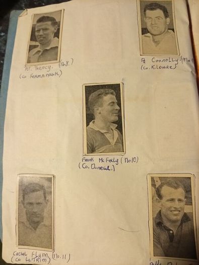 Liam Devlin gaa sports cards 1950s