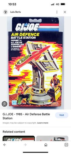 Gi joe / Action Force air defence battle station