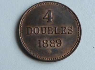 Uncirculated Guernsey 1889