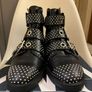 Black Zara Studded Ankle Boots Image 8