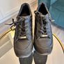 XTI Black Quilted Wedge Trainers - Size UK 5 / EU 38 Image 8