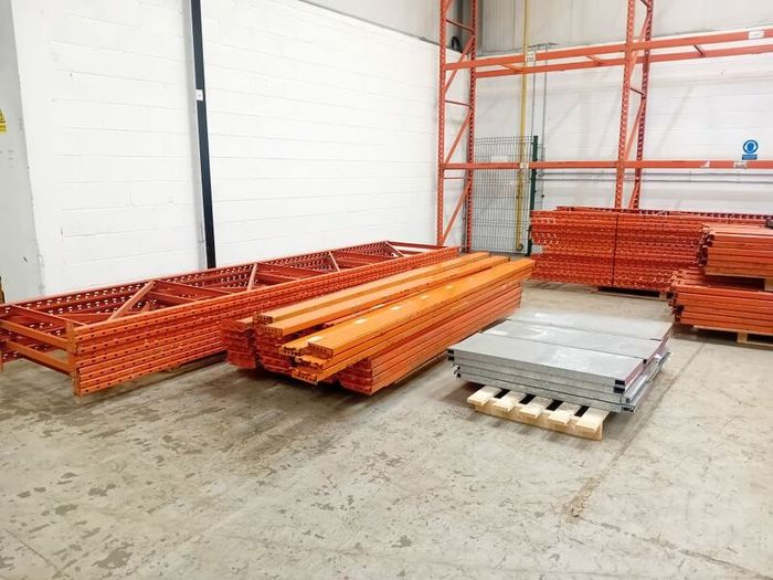 Warehouse storage racking