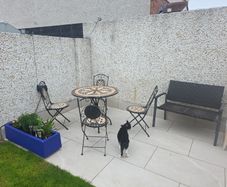 mosaic garden table