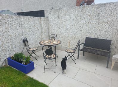 mosaic garden table