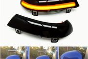2pcs Sequential LED Side Mirror Indicator Turn Signal Light Dynamic Blinker for VW Golf