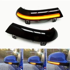 2pcs Sequential LED Side Mirror Indicator Turn Signal Light Dynamic Blinker for VW Golf
