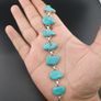 Stunning Arizona Turqouise with Sterling 925 Silver Bracelet Image 8