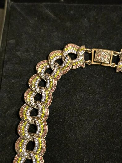 Heidi Daus Multi-Colour Crystal Necklace
