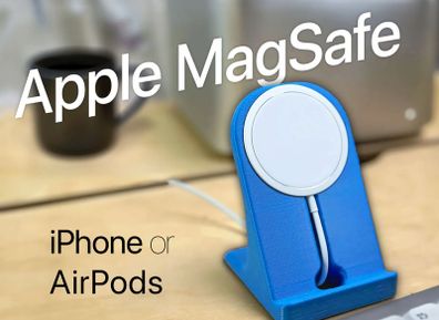 2-in-1 MagSafe Stand For iPhone 16 15 14 13 12 & AirPods Pro Dual Charging Dock