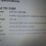 Lenovo IdeaPad110-15IBR/N3060/4GB Ram/1TB HDD/DVD-RW/15"/W10/Full Working Order Laptop Image 3