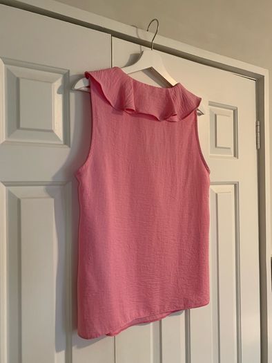 Dunnes Stores Pink Ruffle Top