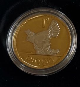 Dublin Mint Office Golden Predecimal Penny Coin Complete Set