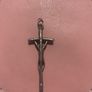 Silver Antique Crucifix Pendant Image 2