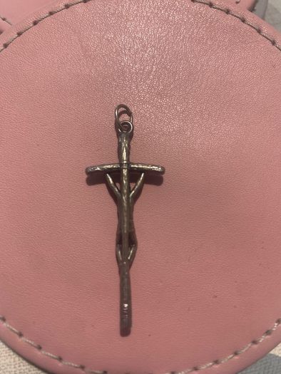 Silver Antique Crucifix Pendant