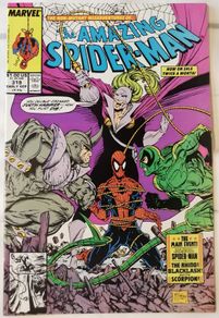 Amazing Spider-Man #319 Rhino, Scorpion & Backlash Appearance (Todd McFarlane - 1989)