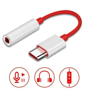 USB C Type C to 3.5mm Audio Adapter for Xiaomi Mi 10 9 Oneplus 8 7 Pro Earphones