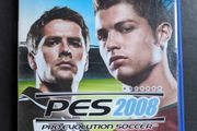 PES 2008 - PS2 complete in box