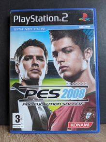 PES 2008 - PS2 complete in box