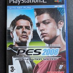 PES 2008 - PS2 complete in box