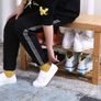 Bamboo Shoe Rack Bench 3 Tier Entryway Seat Shoe Organizer Storage Shelf Image 2