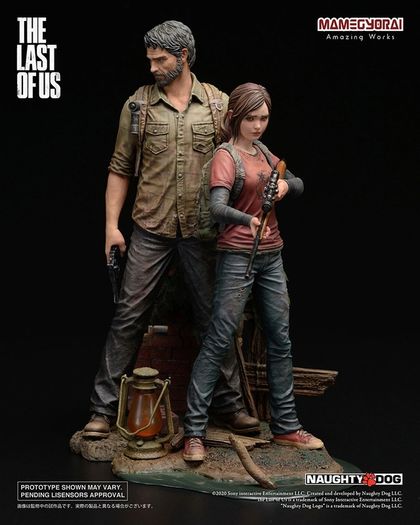 The Last of Us 1/9 Joel And Ellie Statue
