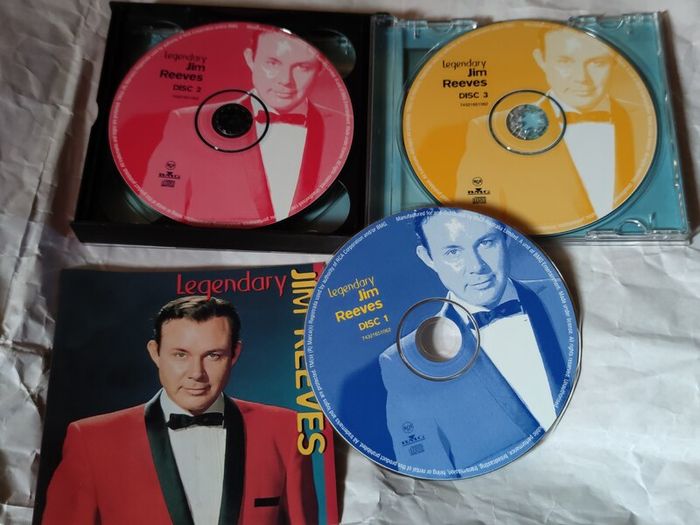 Legendary Jim Reeves 3Cd Boxset