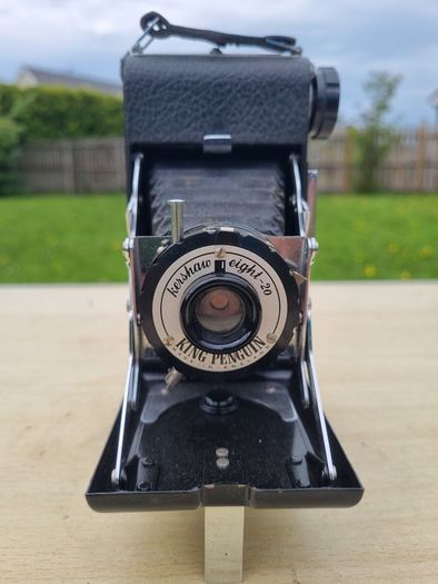 Vintage Kershaw eight-20 King Penguin folding camera