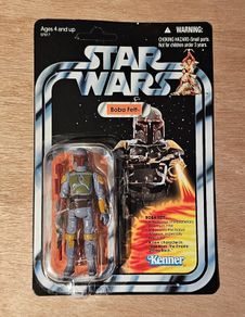 Star Wars Rocket Firing Boba Fett Mail Away 3.75 " Scale (Unpunctured) New & Unopened
