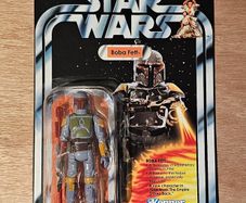 Star Wars Rocket Firing Boba Fett Mail Away 3.75 " Scale (Unpunctured) New & Unopened