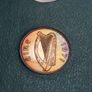1971 coin set rainbow tones Image 9