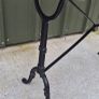 Cast Iron Marble Table Image 3
