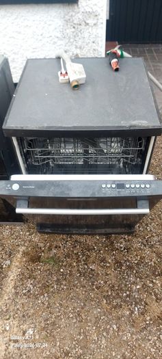 dishwasher and oven