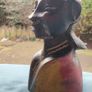 Vintage Ethiopian Christian wooden carving Image 3