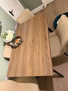 Dining table only 1.2m x 0.8m walnut fredrik