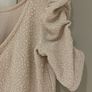 ladies dress cream Image 5