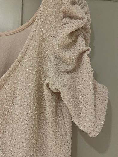 ladies dress cream