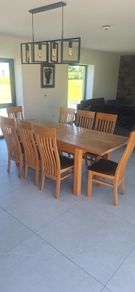 dining room table and chairs