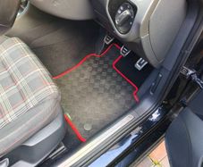 Volkswagen Mk7 golf GTi rubber floor mats