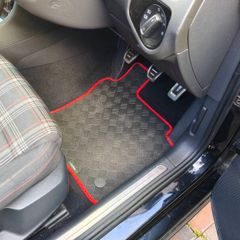 Volkswagen Mk7 golf GTi rubber floor mats