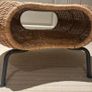 IKEA rattan footstool Image 2